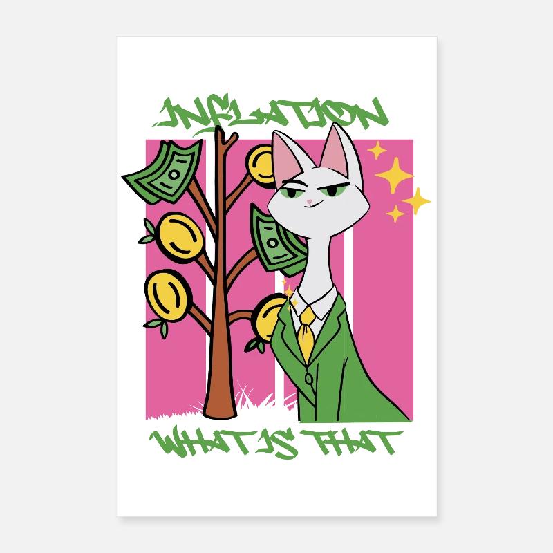 L’inflation qu’est-ce que c’est? Poster 40 x 60 cm