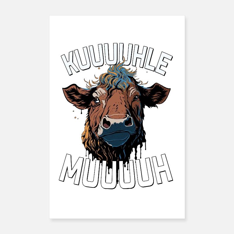 kuuuuhle Muuuuh Poster 40x60 cm
