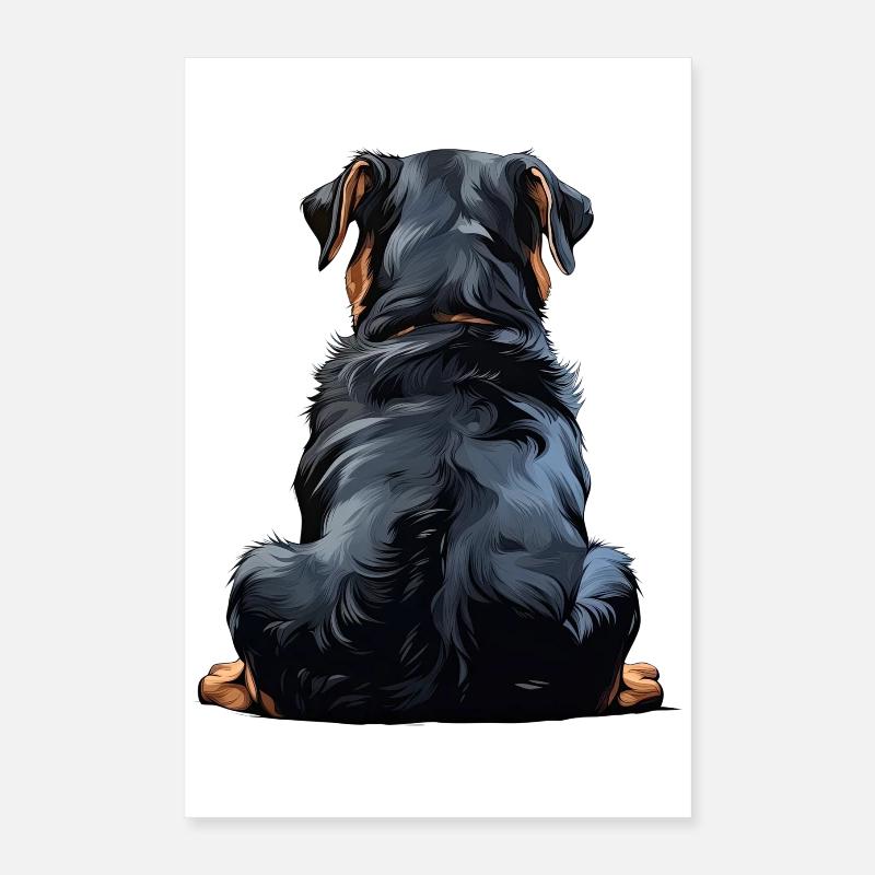 Rottweiler Poster 16" x 24" (40x60 cm)
