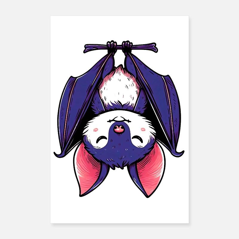 Bat Poster 16" x 24" (40x60 cm)