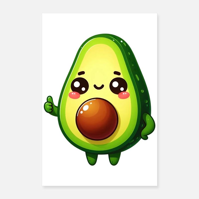 Avocat Poster 40 x 60 cm