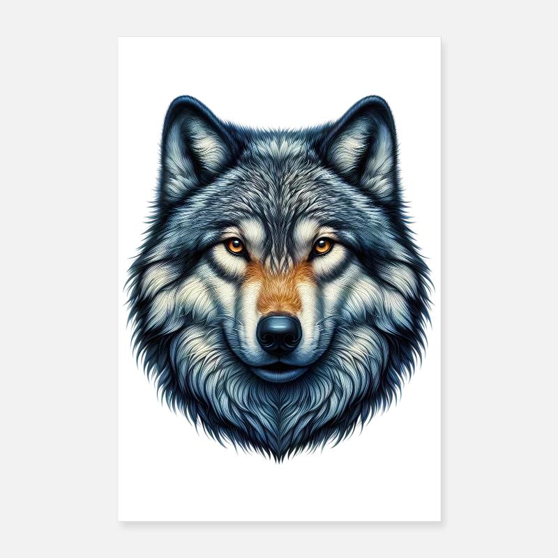 Wolf Poster 40x60 cm
