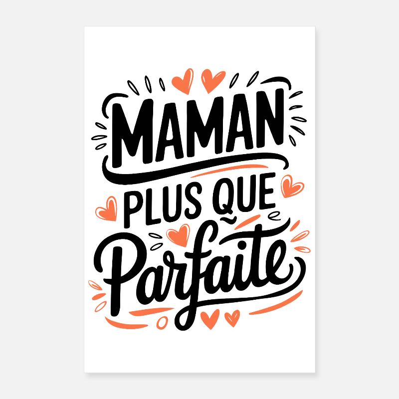 Mehr als perfekte Mama Poster 40x60 cm