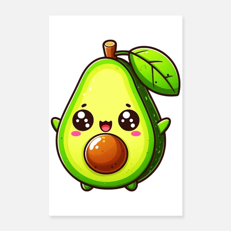 Avocado Poster 40x60 cm