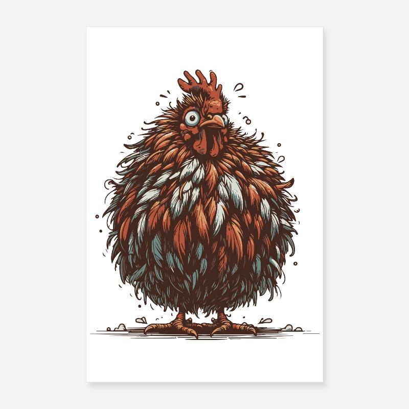 Eggsistential Crisis Poster 16" x 24" (40x60 cm)
