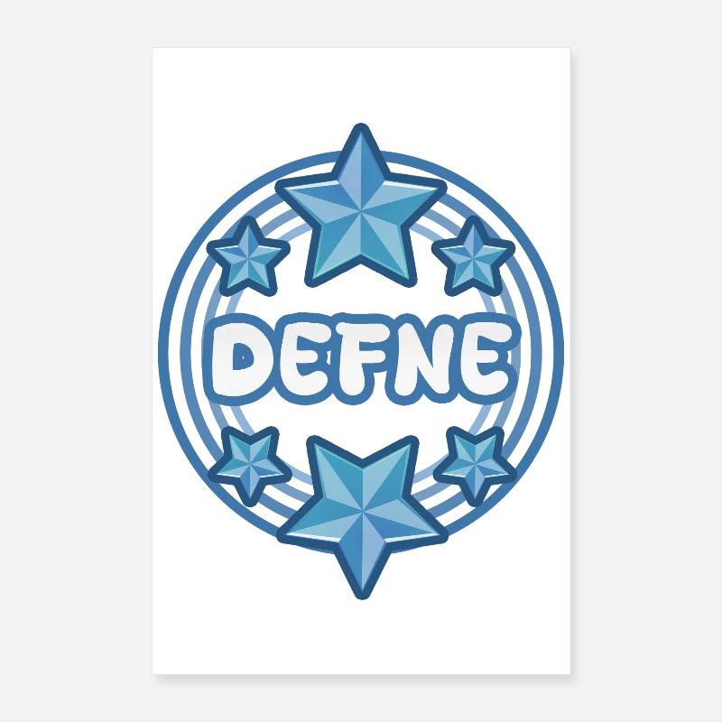 Cadeau pour Defne Poster 40 x 60 cm
