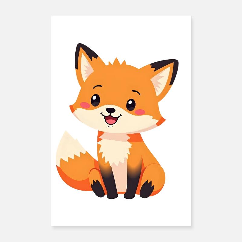 Fuchs Poster 40x60 cm