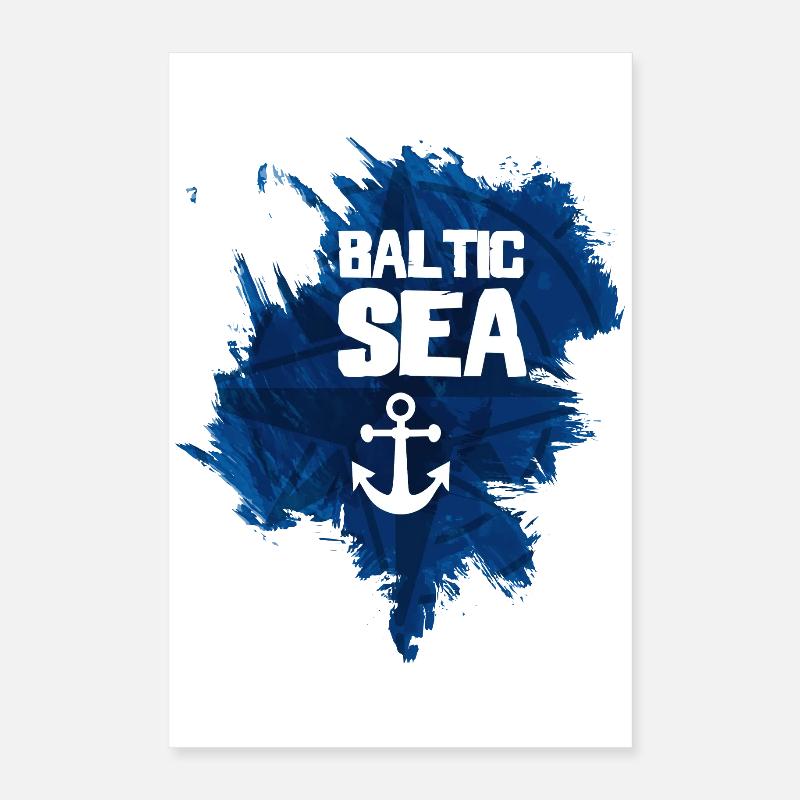 Baltic Sea Poster 40x60 cm
