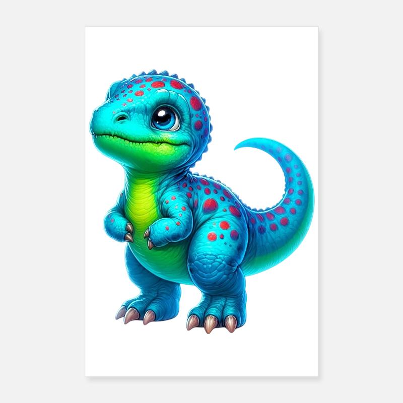 Dinosaur Poster 16" x 24" (40x60 cm)