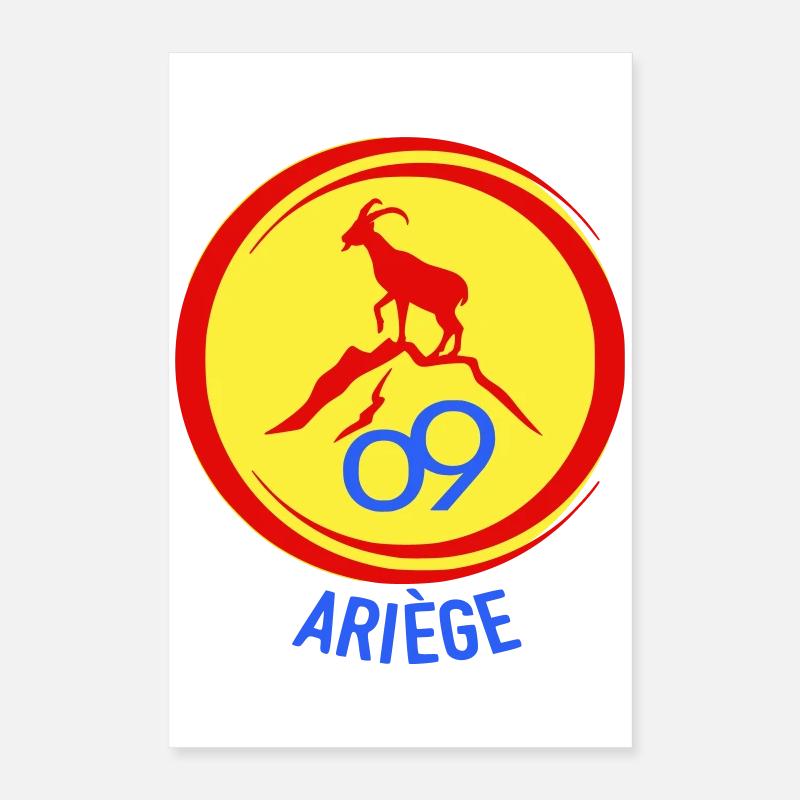 Alpine ibex Ariège 09 Poster 16" x 24" (40x60 cm)