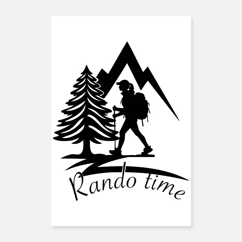 RANDO TIME  Poster 40 x 60 cm