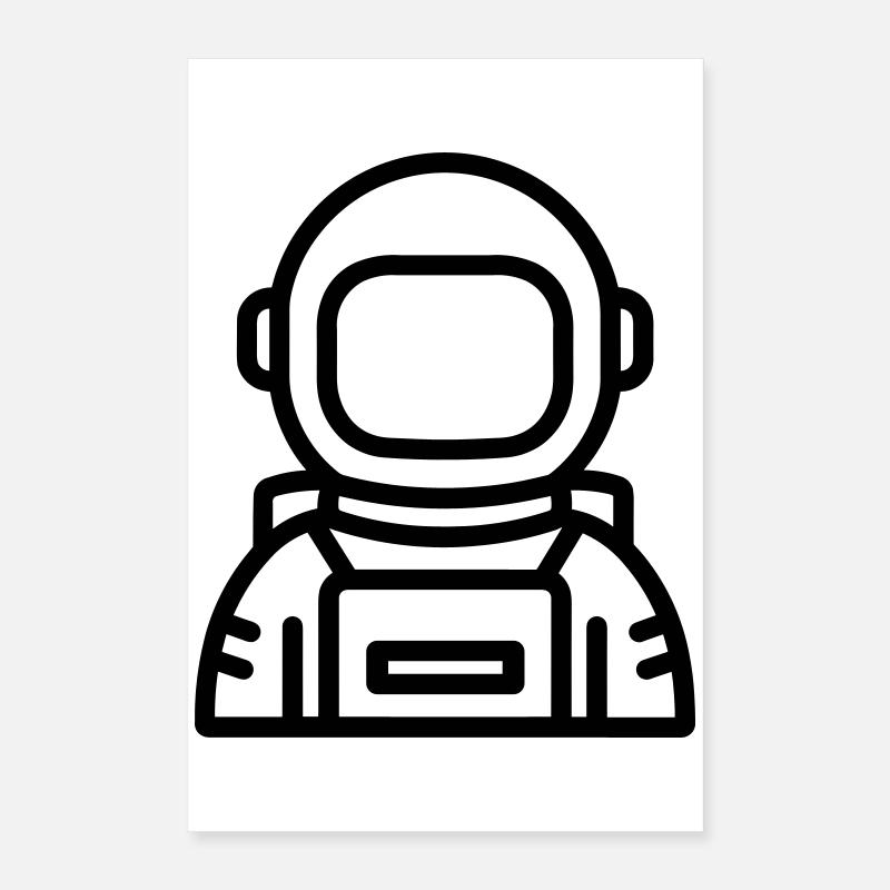 astronaute Poster 40 x 60 cm