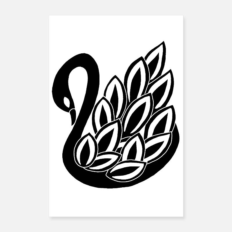 Le cygne noir Poster 40 x 60 cm