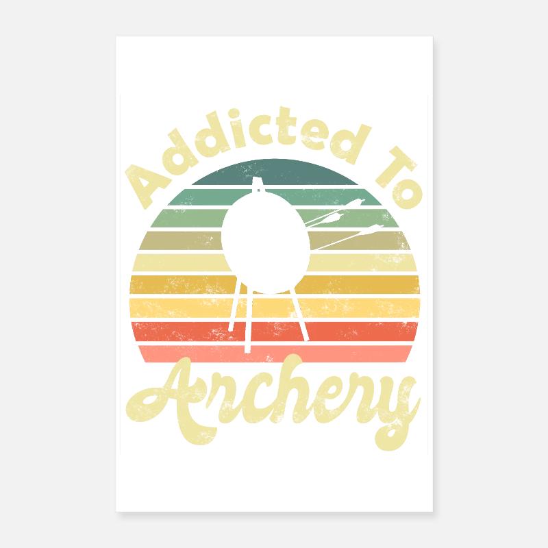 Tir à l’arc Archer Archer Archer Poster 40 x 60 cm