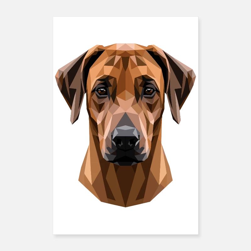 Chiens de chasse Rhodesian Ridgeback Pride Ridgeback Poster 40 x 60 cm