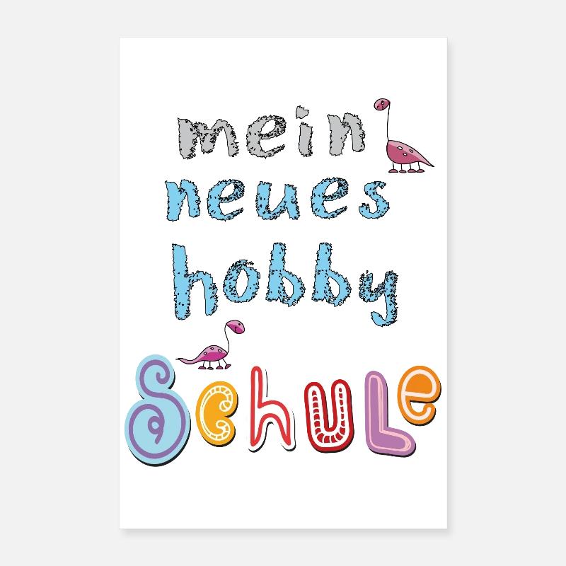 Schule Schulkind Poster 40x60 cm