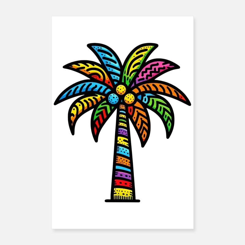 Palm tree Poster 16" x 24" (40x60 cm)