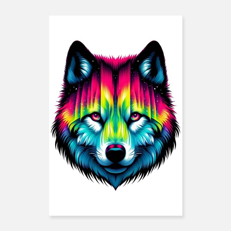 Wolf Poster 40x60 cm