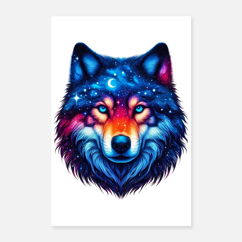 Wolf Poster 40x60 cm