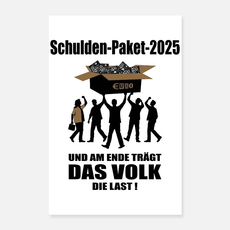 Debt package 2025 Poster 16" x 24" (40x60 cm)