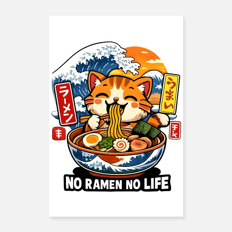 Ramen is Life Poster 40x60 cm
