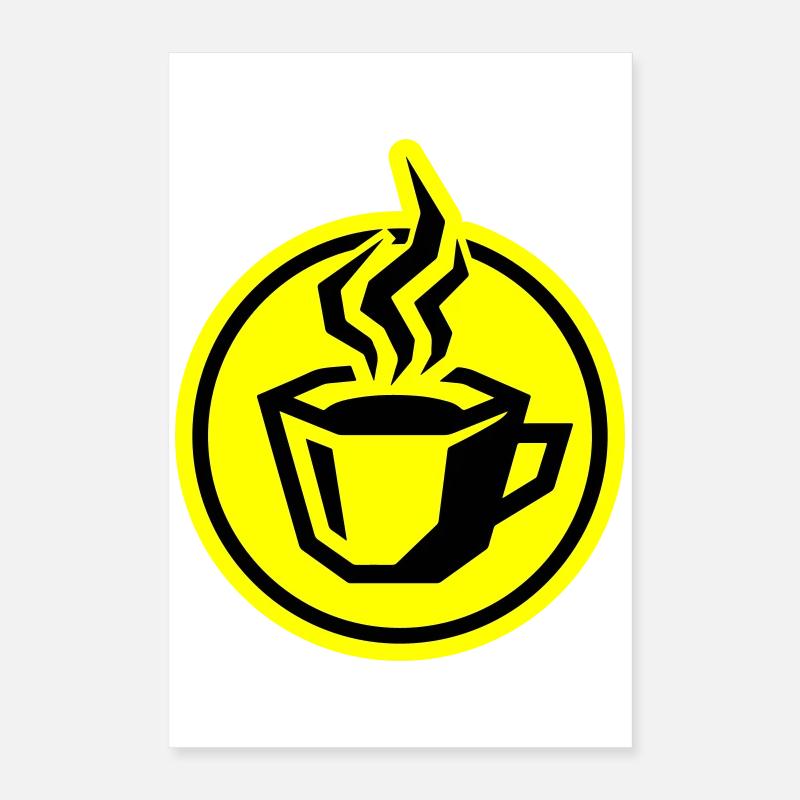 kaffee symbol Poster 40x60 cm