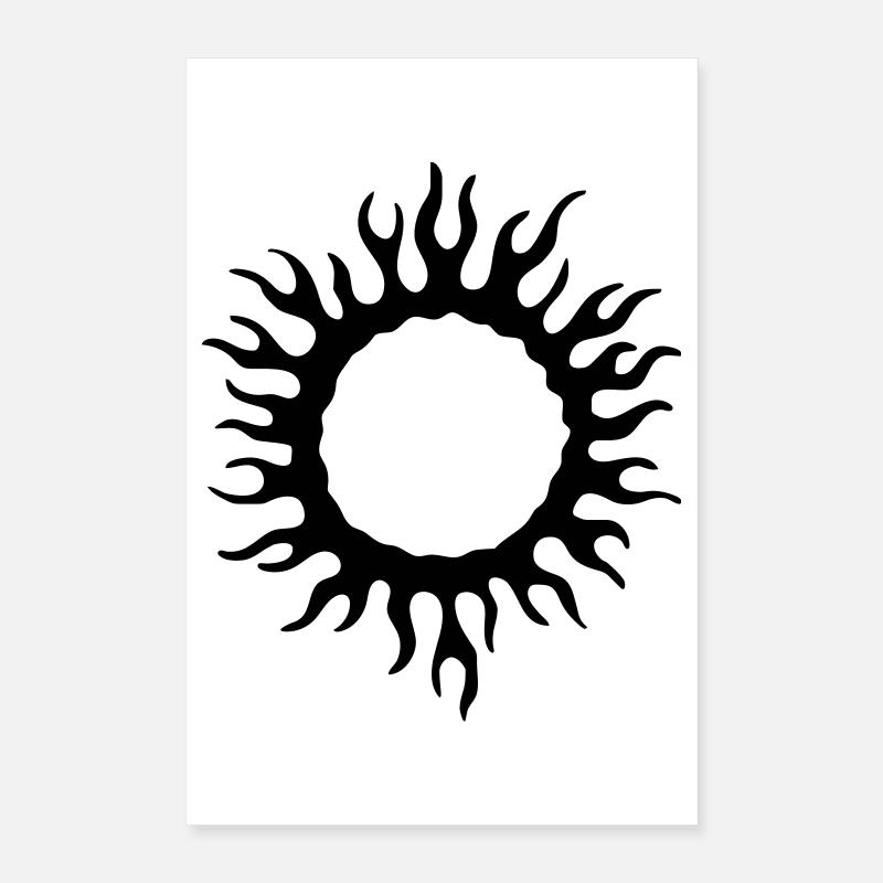 Flame circuit Poster 16" x 24" (40x60 cm)