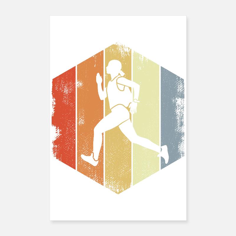 Vintage Runner Poster 16" x 24" (40x60 cm)
