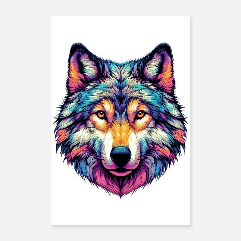 Wolf Poster 40x60 cm