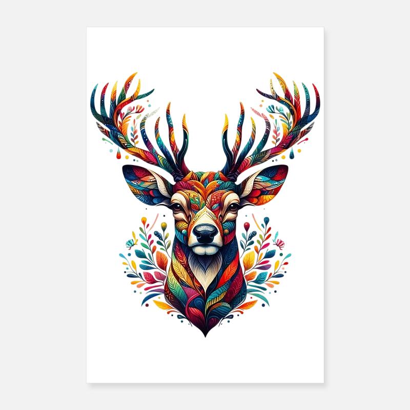 Deer Poster 16" x 24" (40x60 cm)