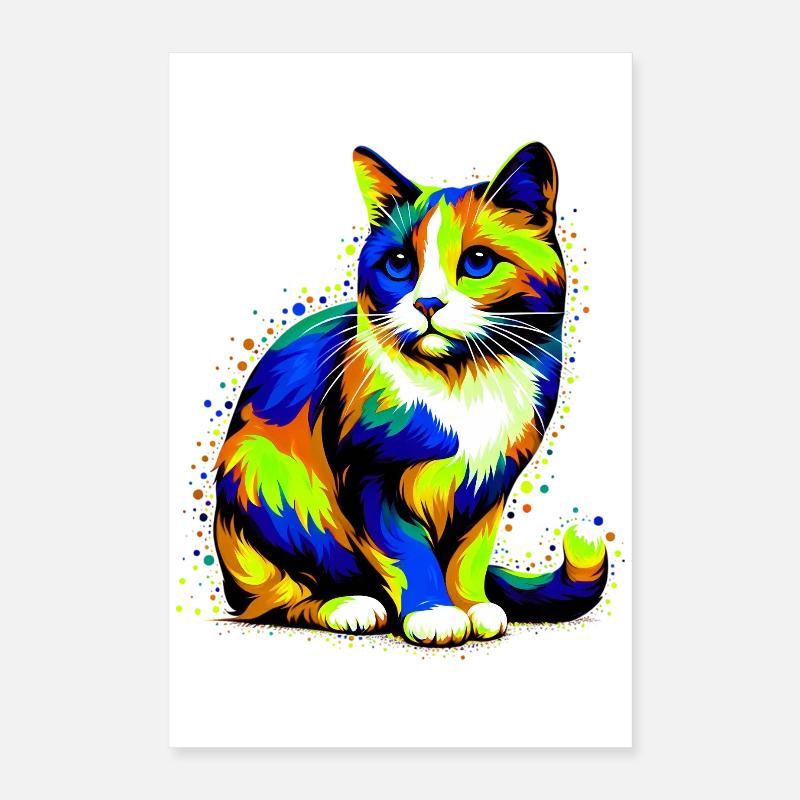 Katze Poster 40x60 cm