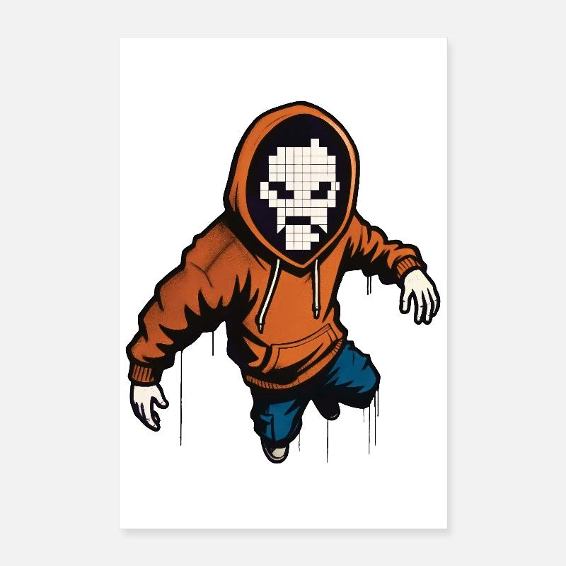 HACKER BOY - geek & scifi Poster 40 x 60 cm