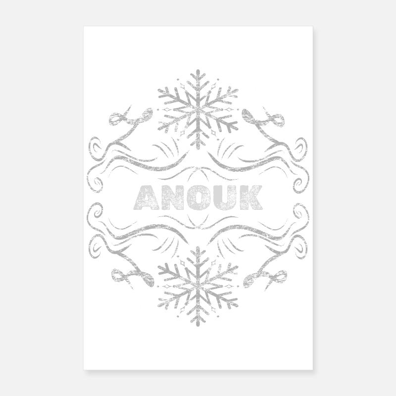 Nom de fille Anouk Poster 40 x 60 cm