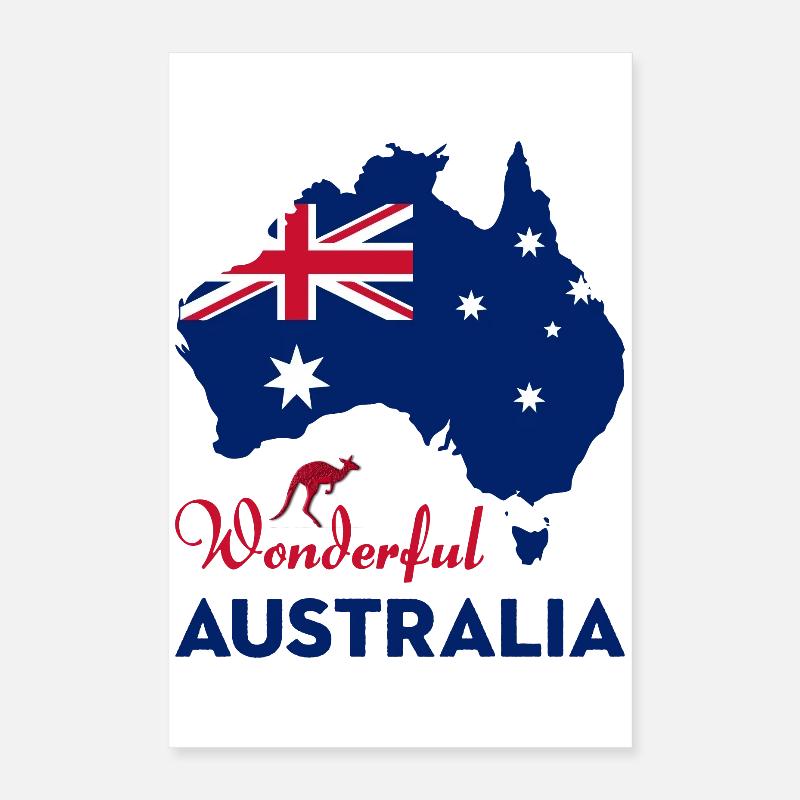 Wunderbares Australien Poster 40x60 cm