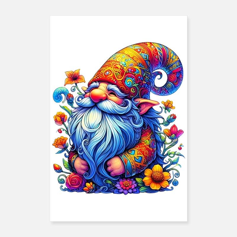 Elfe gobelin gnome Poster 40 x 60 cm