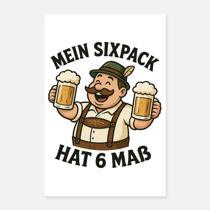 Chemise Sixpack 6 Mass Poster 40 x 60 cm