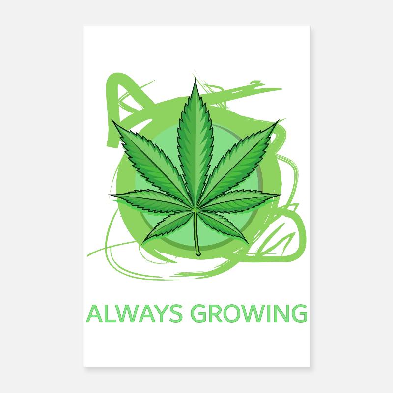 Always Growing Poster 40x60 cm