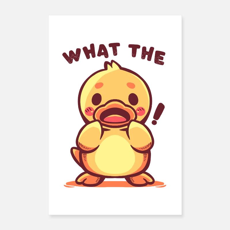 What The Poster 16" x 24" (40x60 cm)