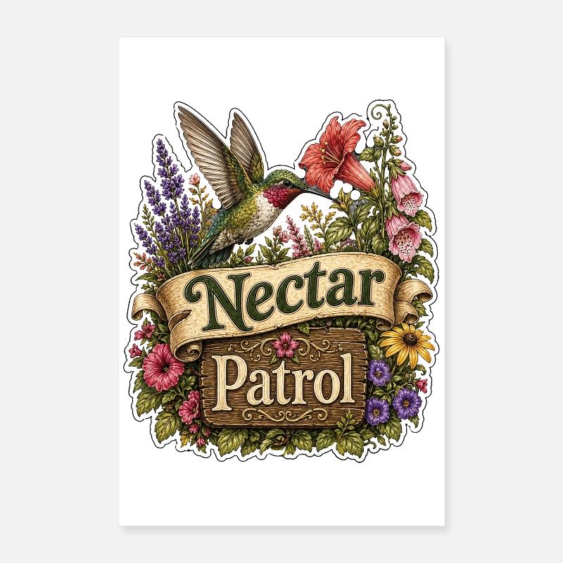 Patrouille Nectar Poster 40 x 60 cm