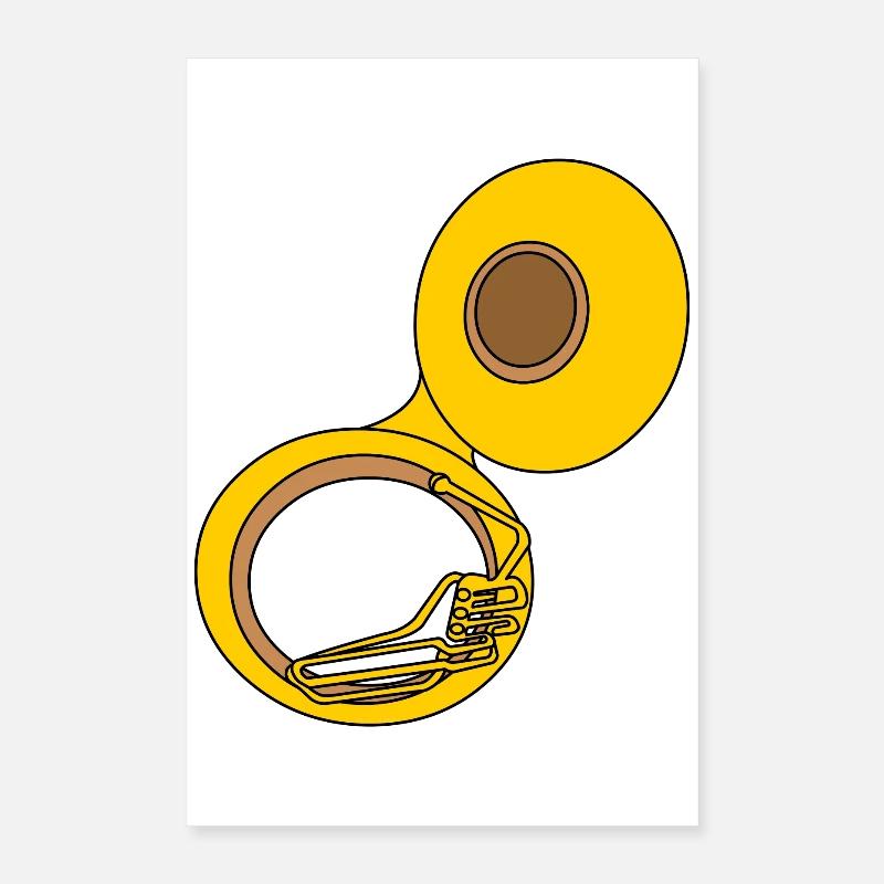 Sousaphon Poster 40x60 cm