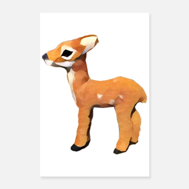 Rehkitz Design Poster 40x60 cm