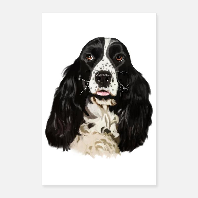cocker spaniel Poster 16" x 24" (40x60 cm)