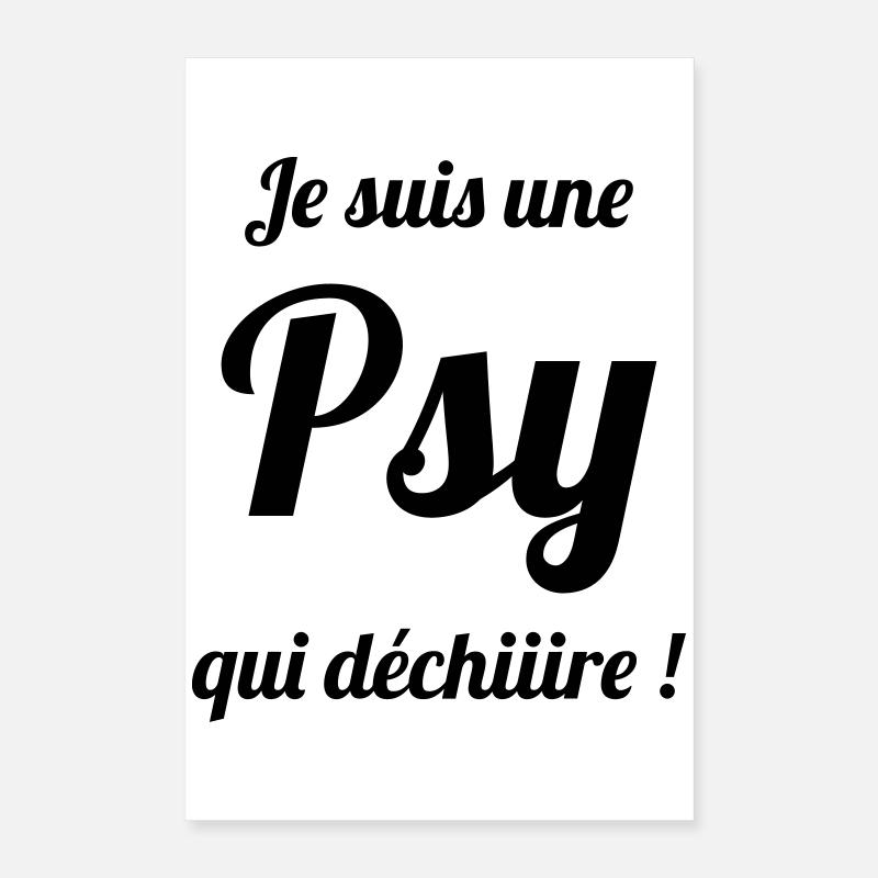 Psychoanalysis Psychoanalytiker Psychanalyse Poster 16" x 24" (40x60 cm)