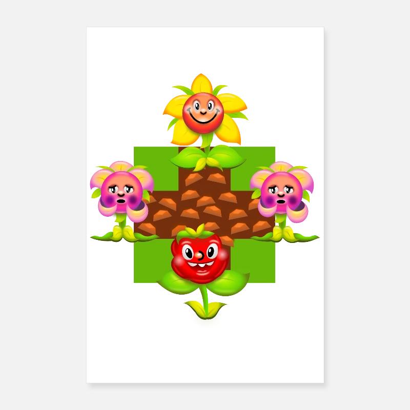 Hobbygärtner Poster 40x60 cm