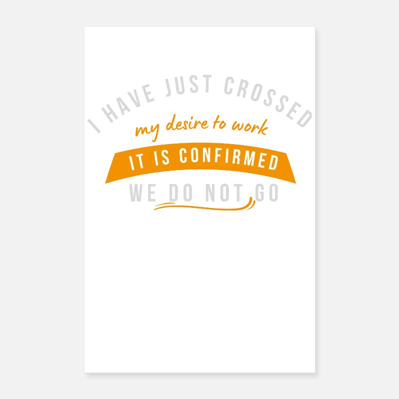 Crossed Desires, We Do Not Return Poster 16" x 24" (40x60 cm)