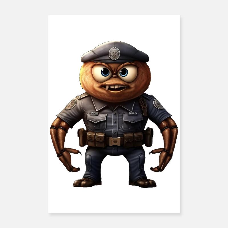 Policeman Poster 16" x 24" (40x60 cm)