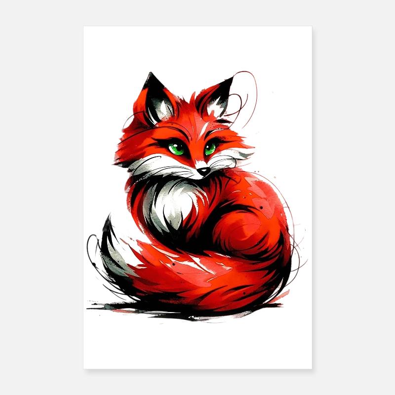 Fuchs Poster 40x60 cm