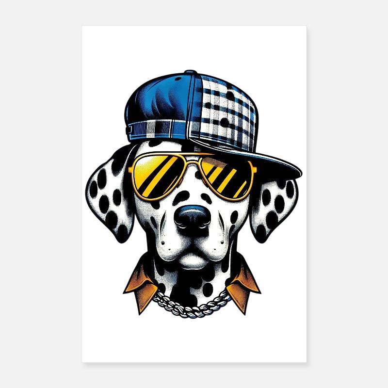 Chien Poster 40 x 60 cm