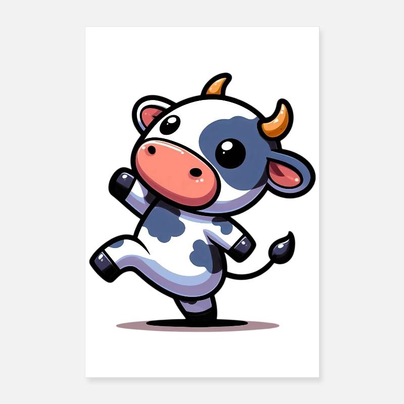 Vache Poster 40 x 60 cm