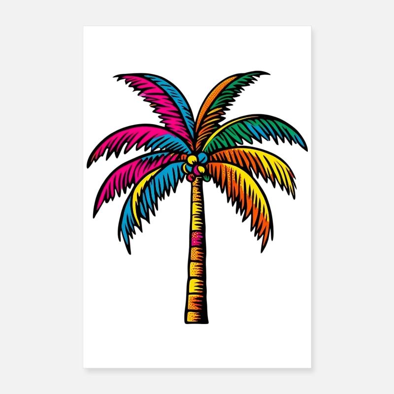 Palm tree Poster 16" x 24" (40x60 cm)